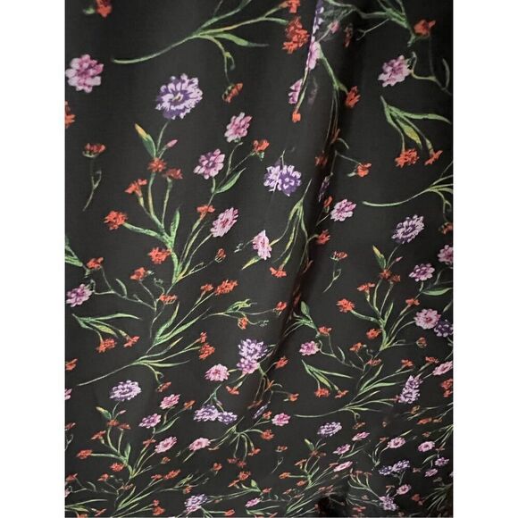 JOA womens Cowl Neck Floral Sheer Jumpsuit NWT - Picture 9 of 9